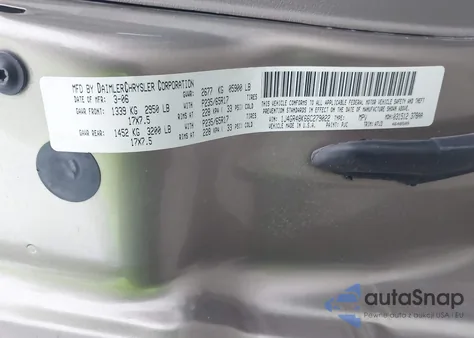 2006 Jeep Grand Cherokee Laredo z USA, uszkodzony, nr VIN 1J4GR48K66C279022